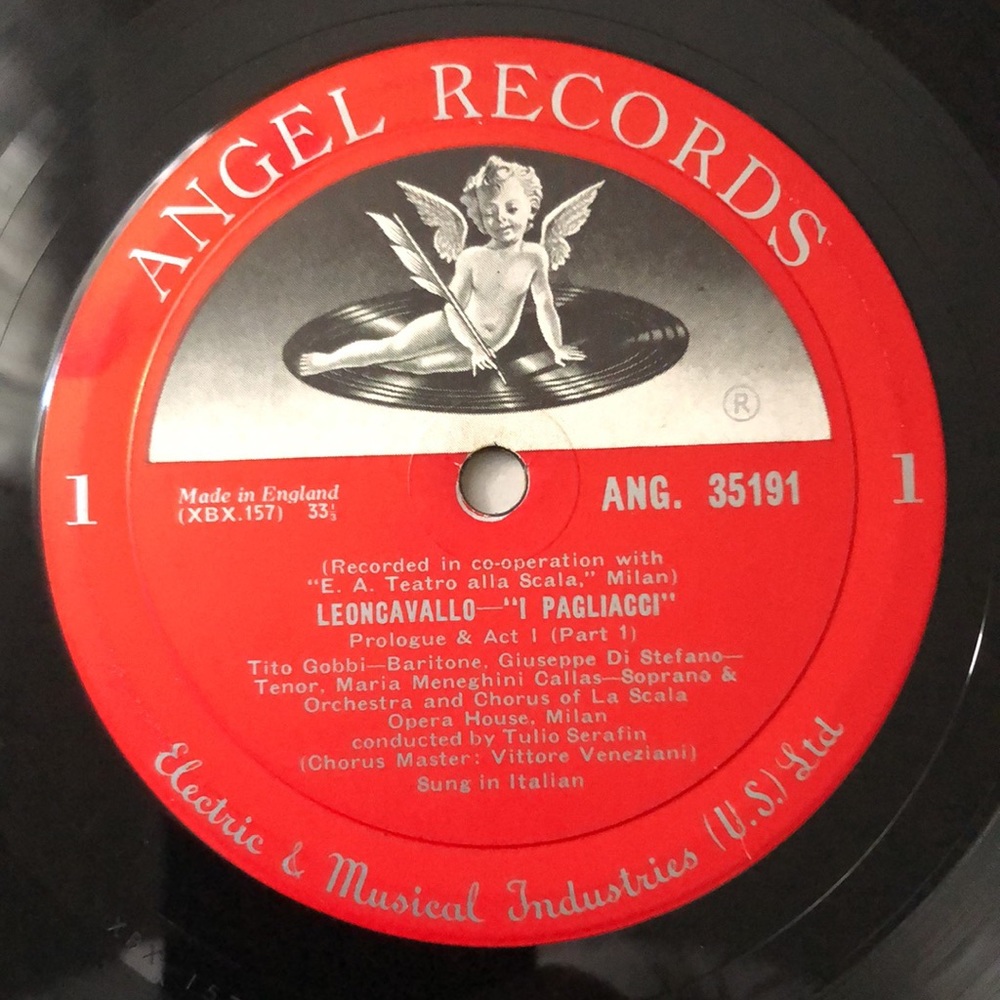 Mascagni And Leoncavallo Triple Vinyl Lp Set